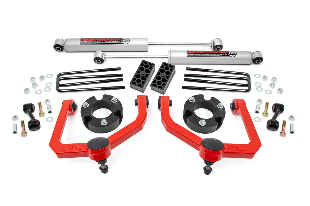 3 Inch Lift Kit | N3 Shocks | Nissan Titan 2WD/4WD (2004-2024) by Rough Country