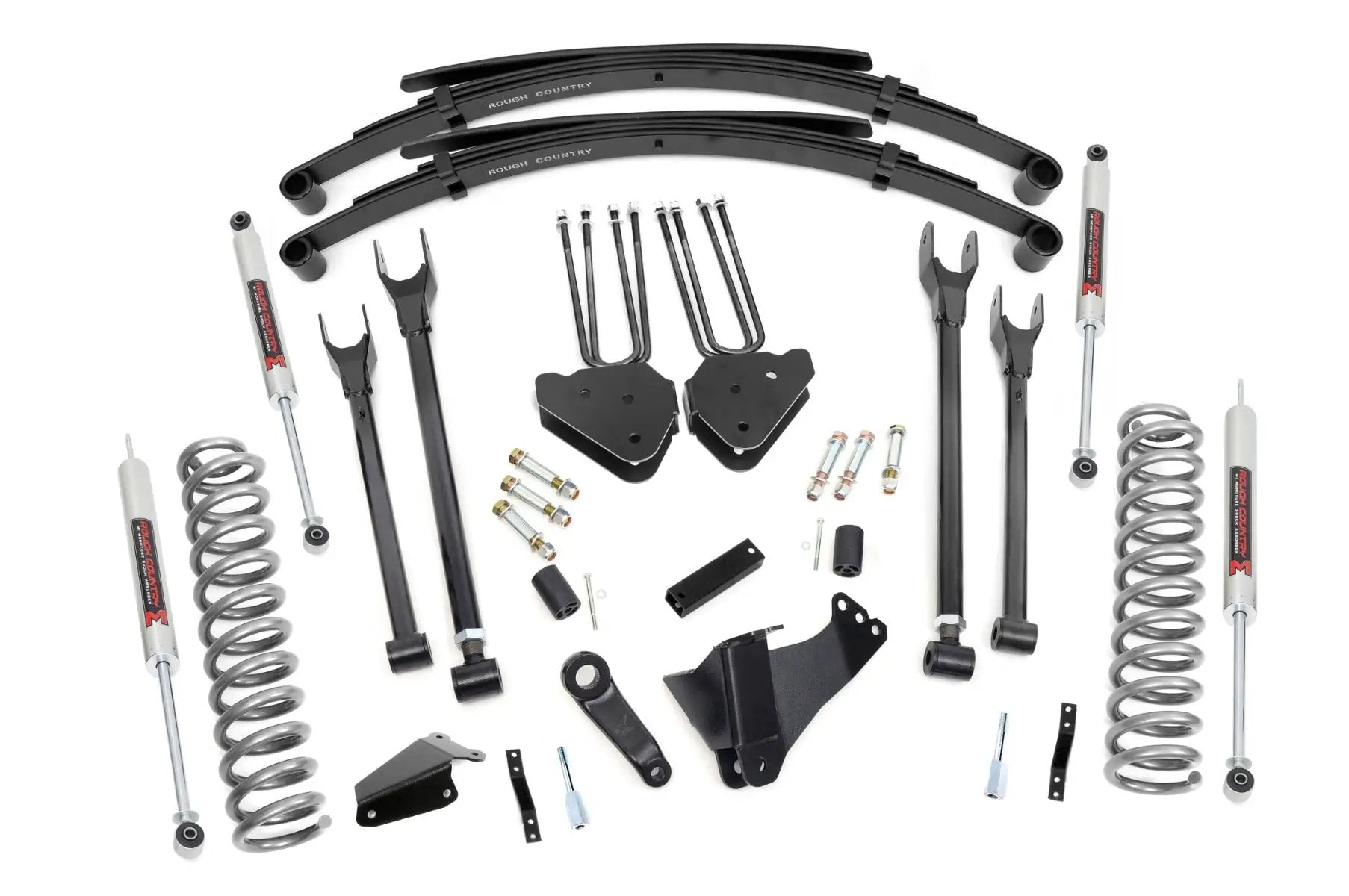6 Inch Lift Kit | Diesel | 4 Link | M1 | Leaf Springs | Ford F-250/F-350 Super Duty (05-07) by Rough Country