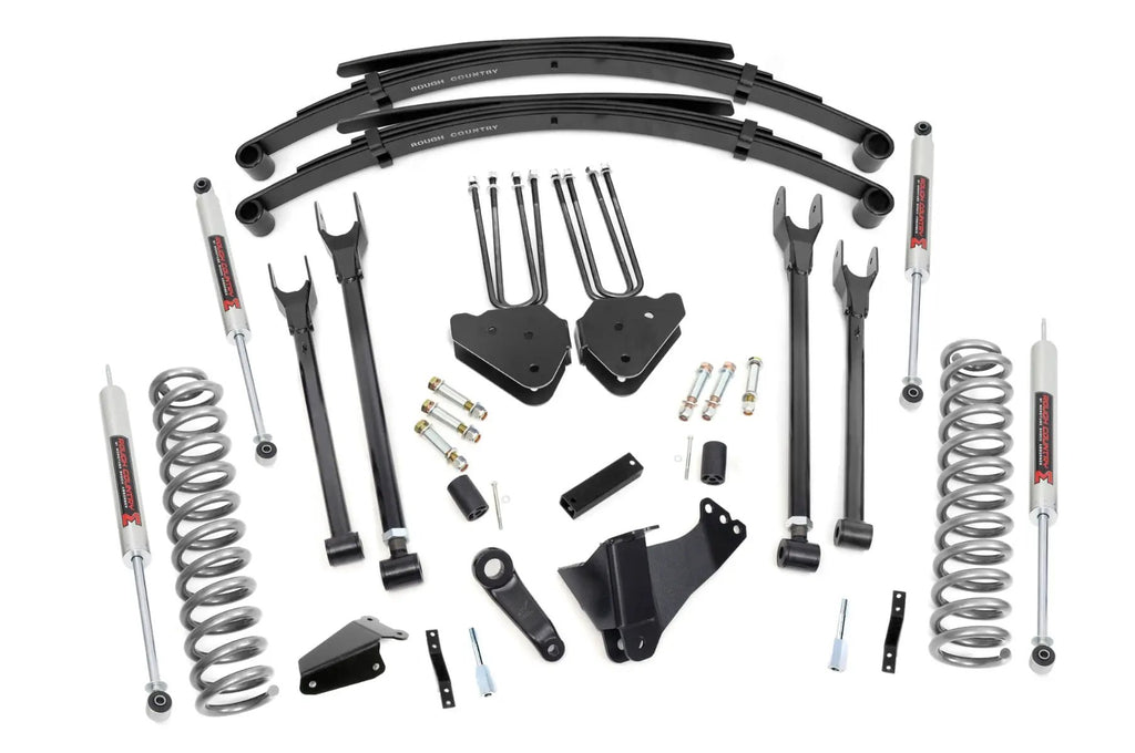 6 Inch Lift Kit | Gas | 4 Link | M1 | Leaf Springs | Ford F-250/F-350 Super Duty (05-07) by Rough Country