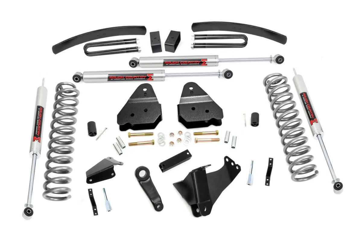 6 Inch Lift Kit | Gas | M1 | Ford F-250/F-350 Super Duty 4WD (2005-2007) by Rough Country