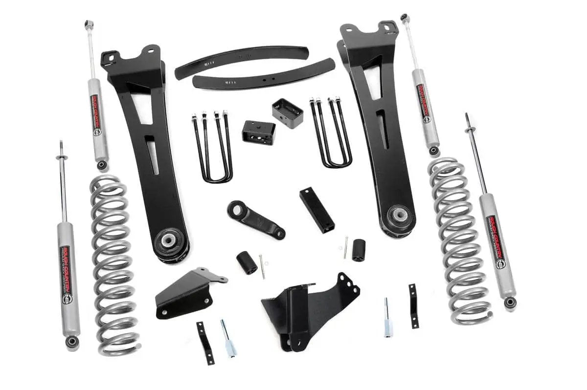 6 Inch Lift Kit | Gas | Radius Arm | Ford F-250/F-350 Super Duty 4WD (05-07) by Rough Country
