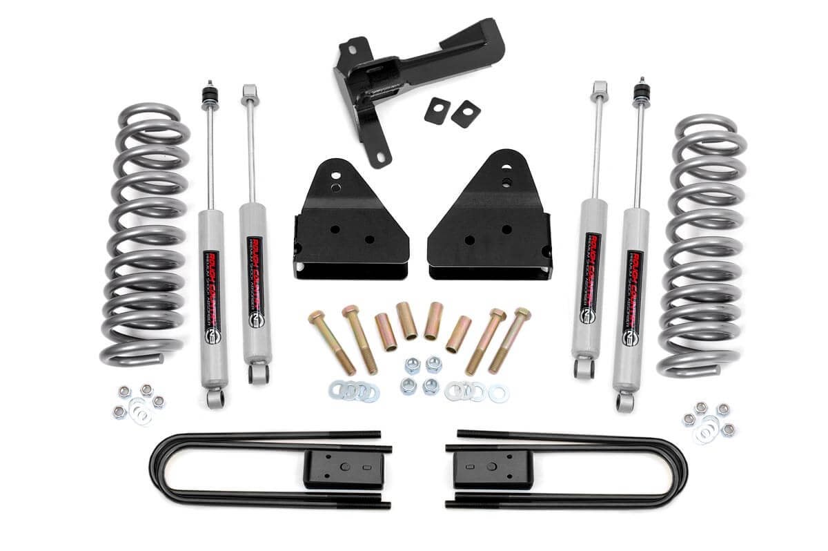3 Inch Lift Kit | Coil | Ford F-250 Super Duty 4WD (2011-2016) by Rough Country