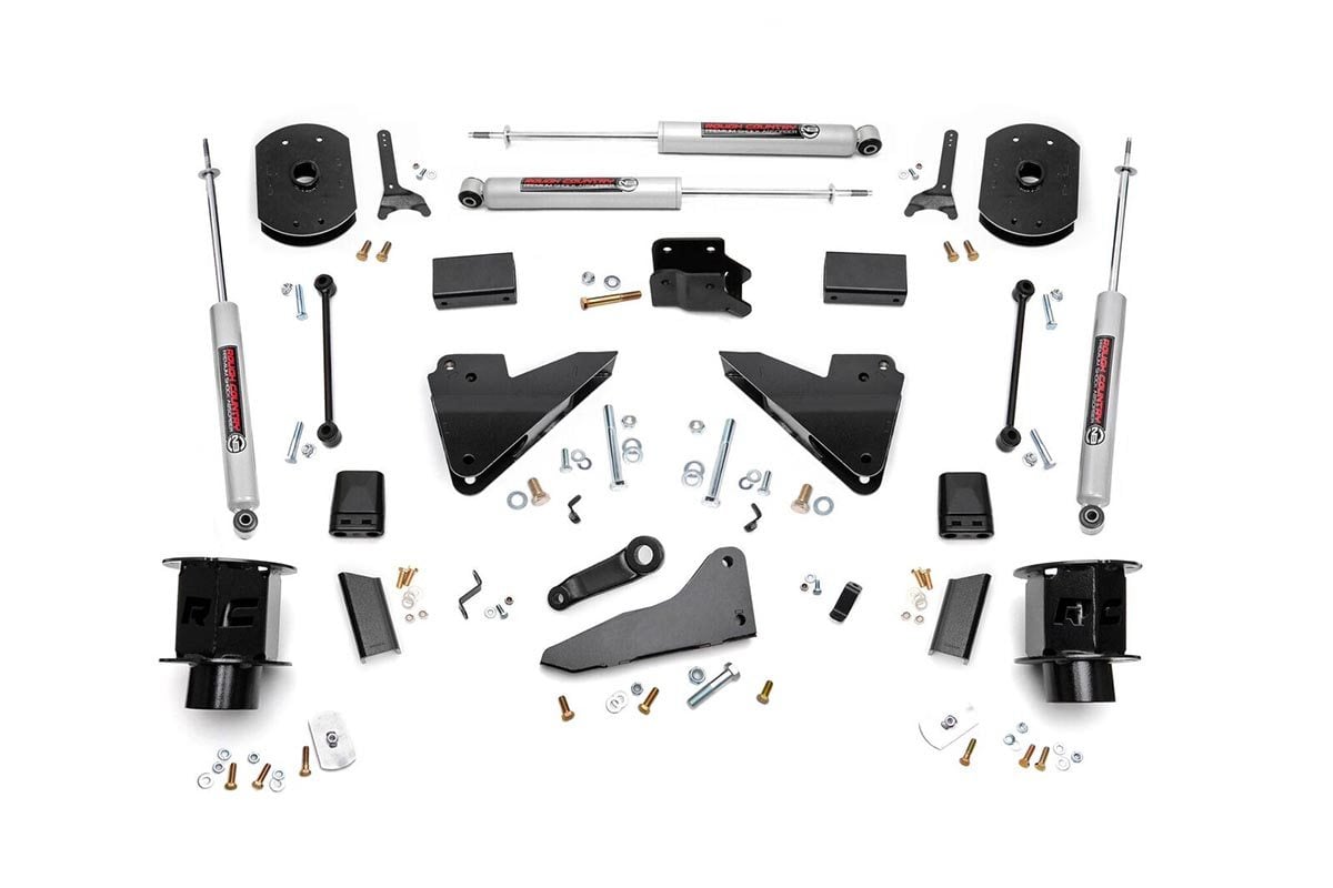 5 Inch Lift Kit | FR Spacer | Radius Arm Drop | Ram 2500 4WD (2014-2018) by Rough Country