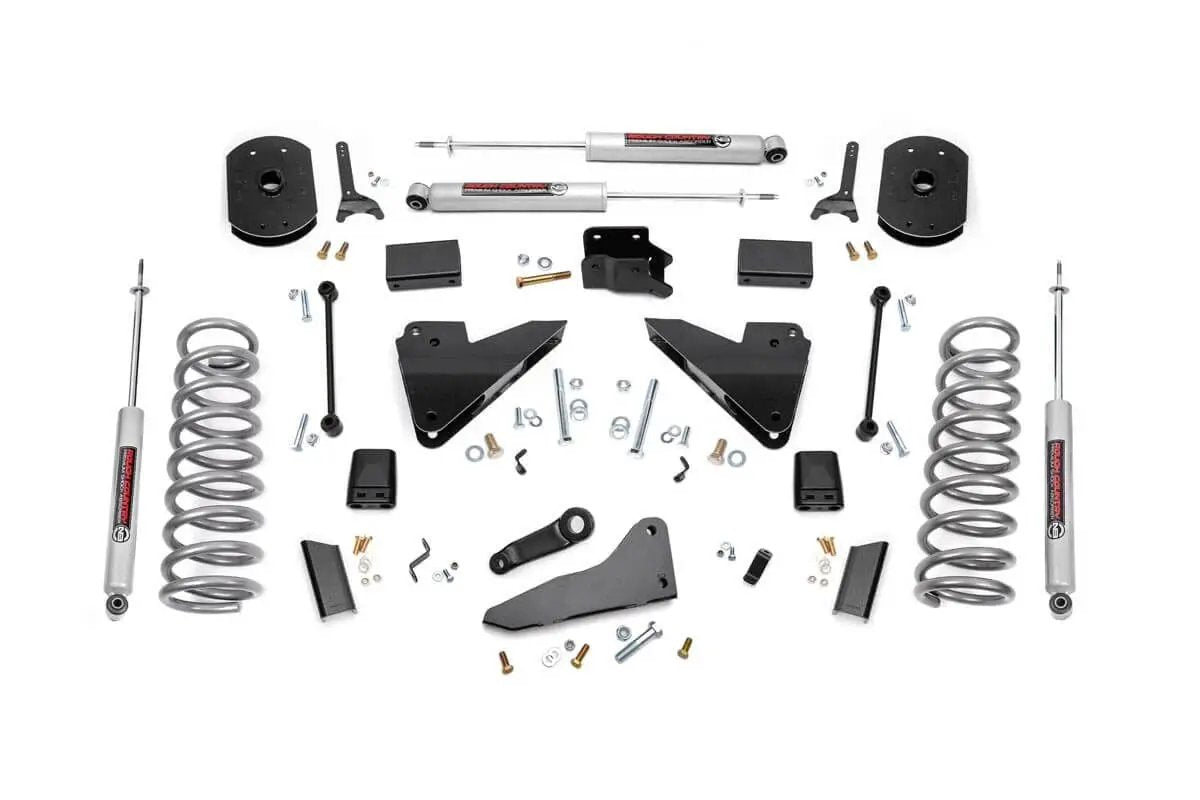5 Inch Lift Kit | FR Diesel Coil | Radius Arm Drop | Ram 2500 4WD (2014-2018) by Rough Country