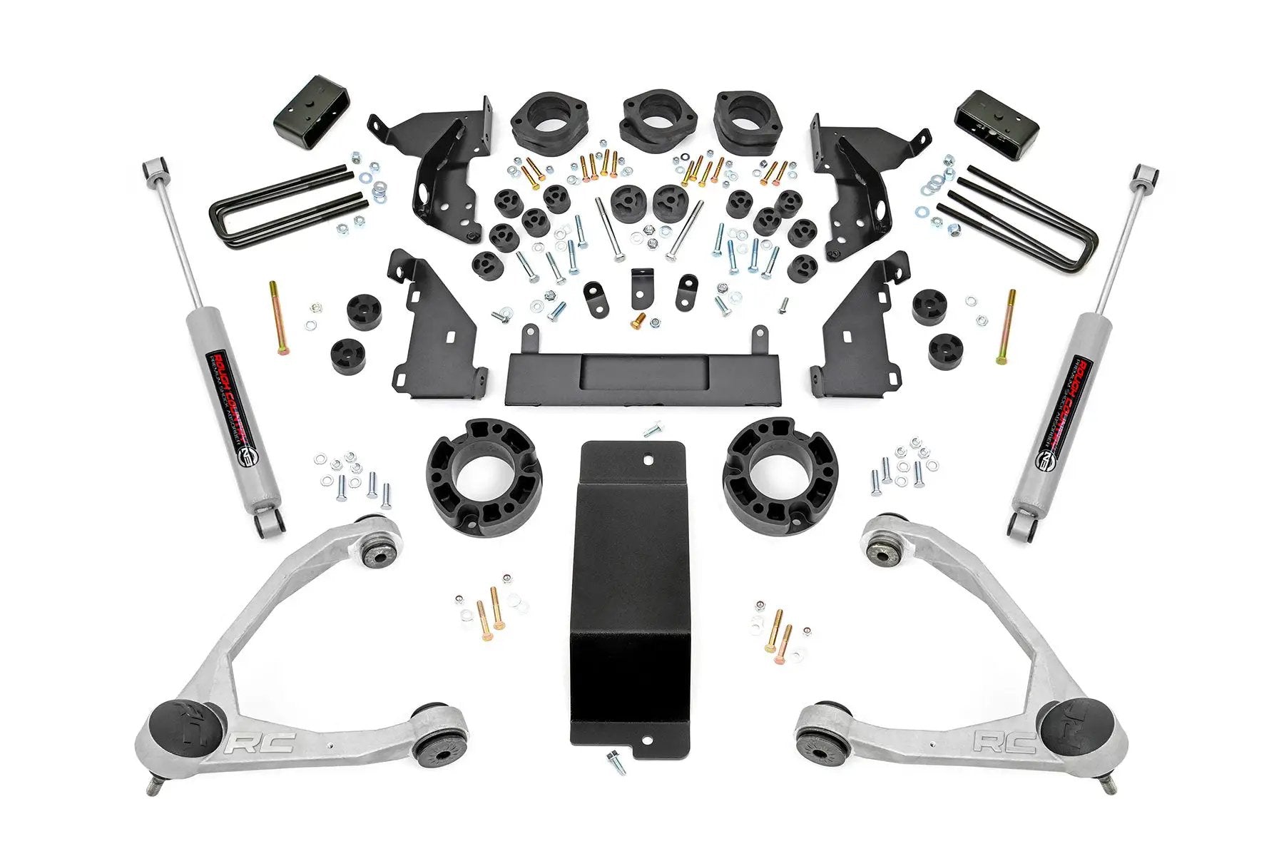 4.75 Inch Lift Kit | Combo | Cast Steel | Chevy/GMC 1500 (14-15) by Rough Country
