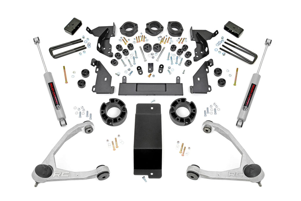 4.75 Inch Lift Kit | Combo | Cast Steel | Chevy/GMC 1500 (14-15) by Rough Country