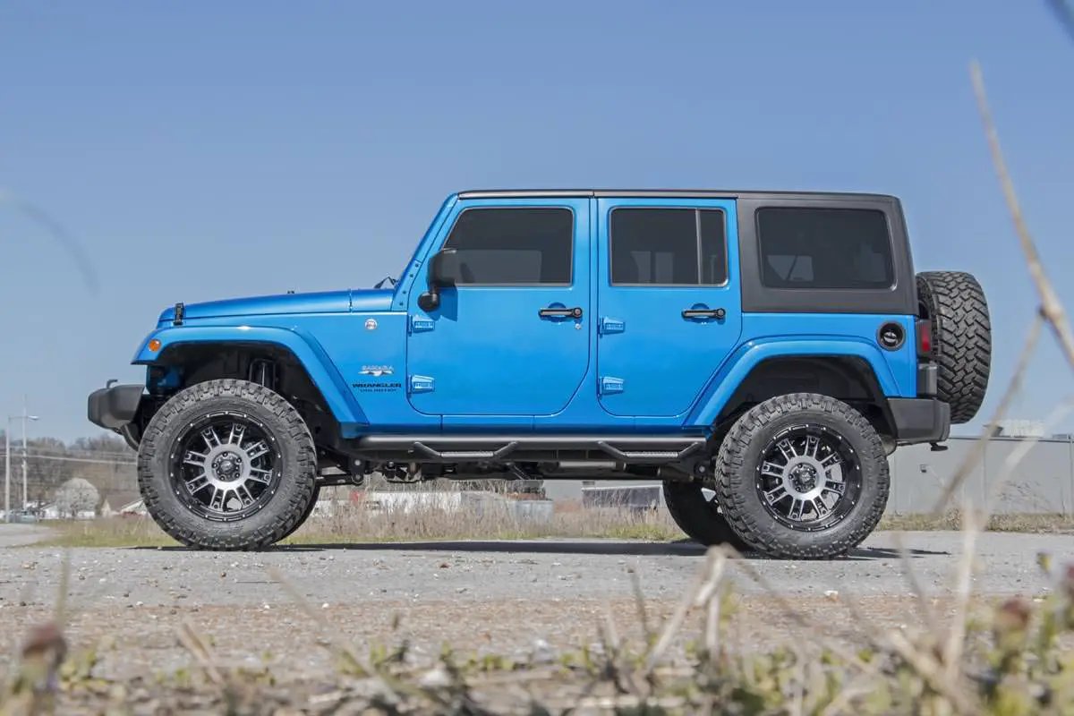 3.5 Inch Lift Kit | M1 | Jeep Wrangler Unlimited 2WD/4WD (2007-2018) by Rough Country