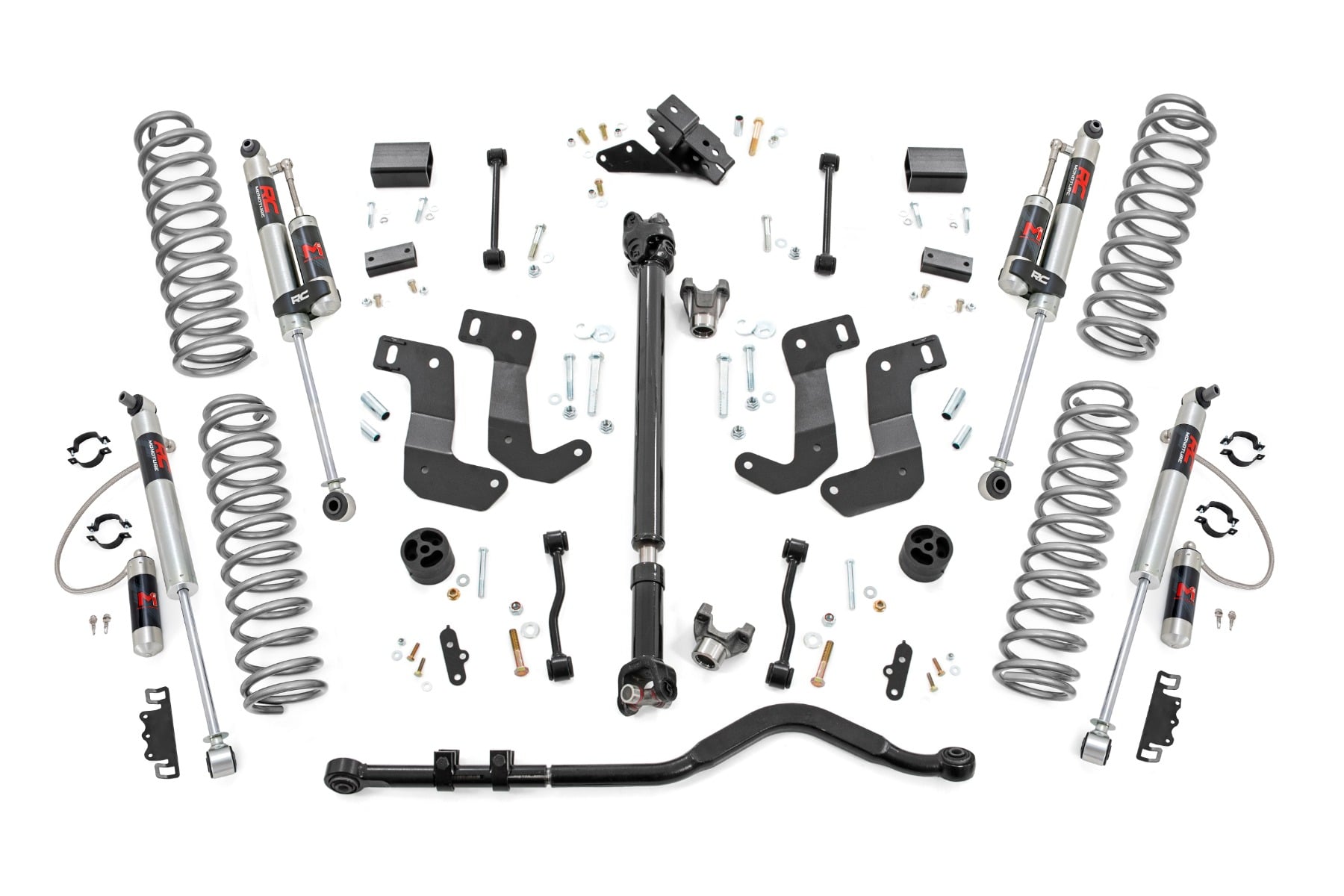 3.5 Inch Lift Kit | C/A Drop | Front D/S | M1R | Jeep Wrangler JL Rubicon (18-23) by Rough Country