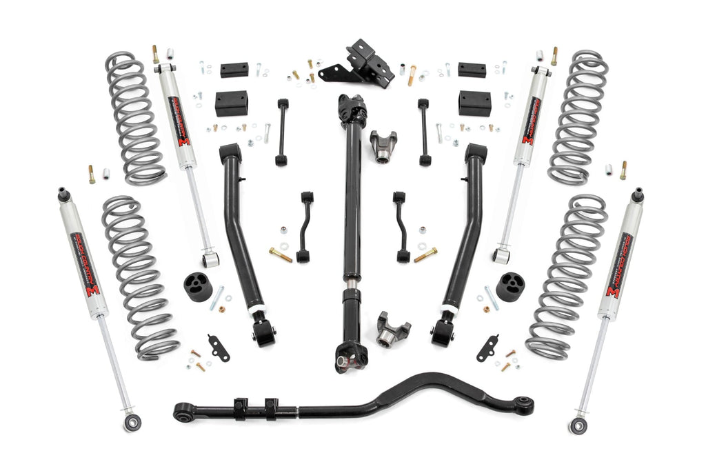 3.5 Inch Lift Kit | Adj Lower | FR D/S | M1 | Jeep Wrangler JL 4WD (24-26) by Rough Country