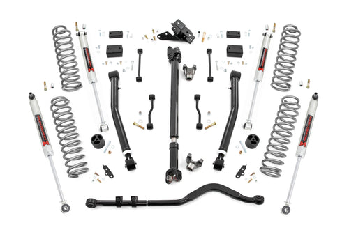 3.5 Inch Lift Kit | Adj Lower | FR D/S | M1 | Jeep Wrangler JL 4WD (24-26) by Rough Country