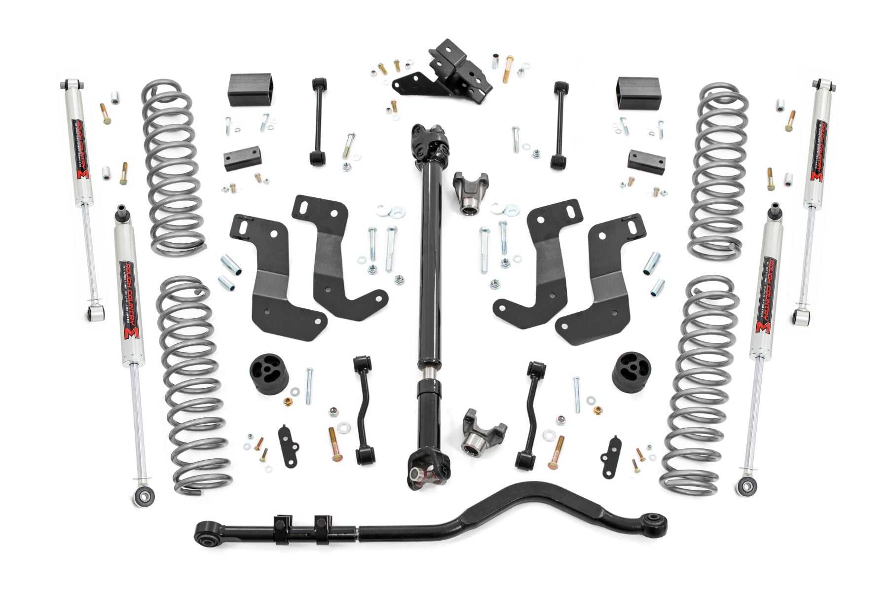 3.5 Inch Lift Kit | C/A Drop | FR D/S | M1 | Jeep Wrangler JL 4WD (2024-2026) by Rough Country