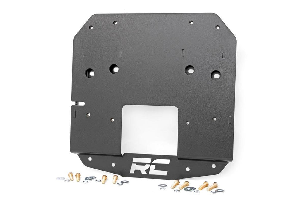 Tire Carrier Relocation Plate | No Prox | Jeep Wrangler JL (18-26)/Wrangler Unlimited (18-26) by Rough Country