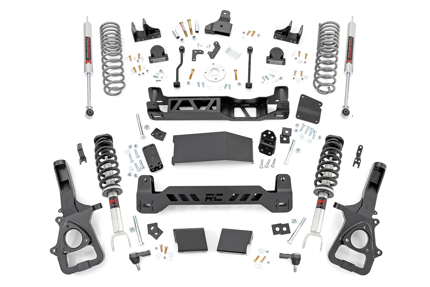 6 Inch Lift Kit | M1/M1 | Dual Rate Coils | Ram 1500 4WD (2019-2024) by Rough Country