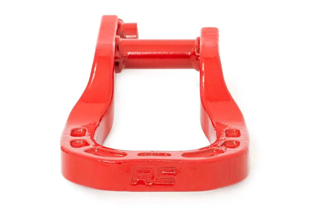 Tow Hooks | Forged | Red | Chevy Silverado 1500 2WD/4WD (2014-2018 & Classic) by Rough Country
