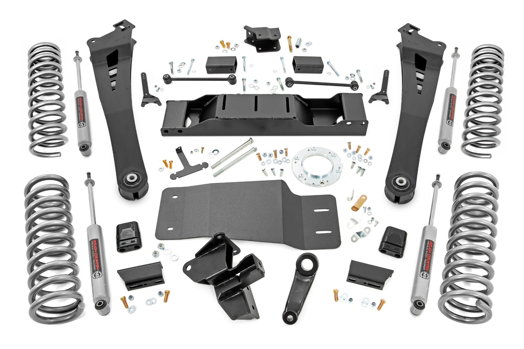 5 Inch Lift Kit | Dual Rate Coils | Non-AISIN | Ram 2500 4WD (2019-2024) by Rough Country