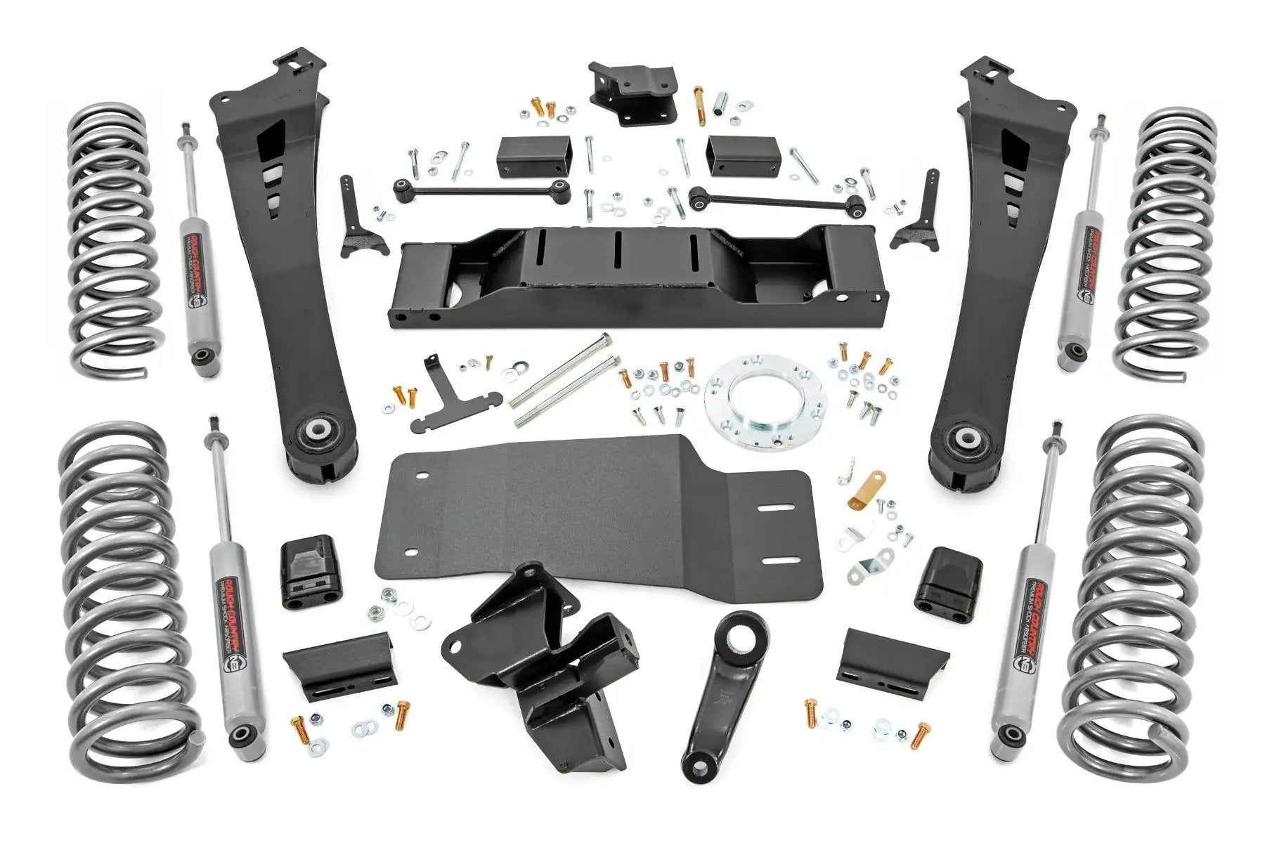5 Inch Lift Kit | Dual Rate Coils | Non-AISIN | Ram 2500 4WD (2019-2024) by Rough Country