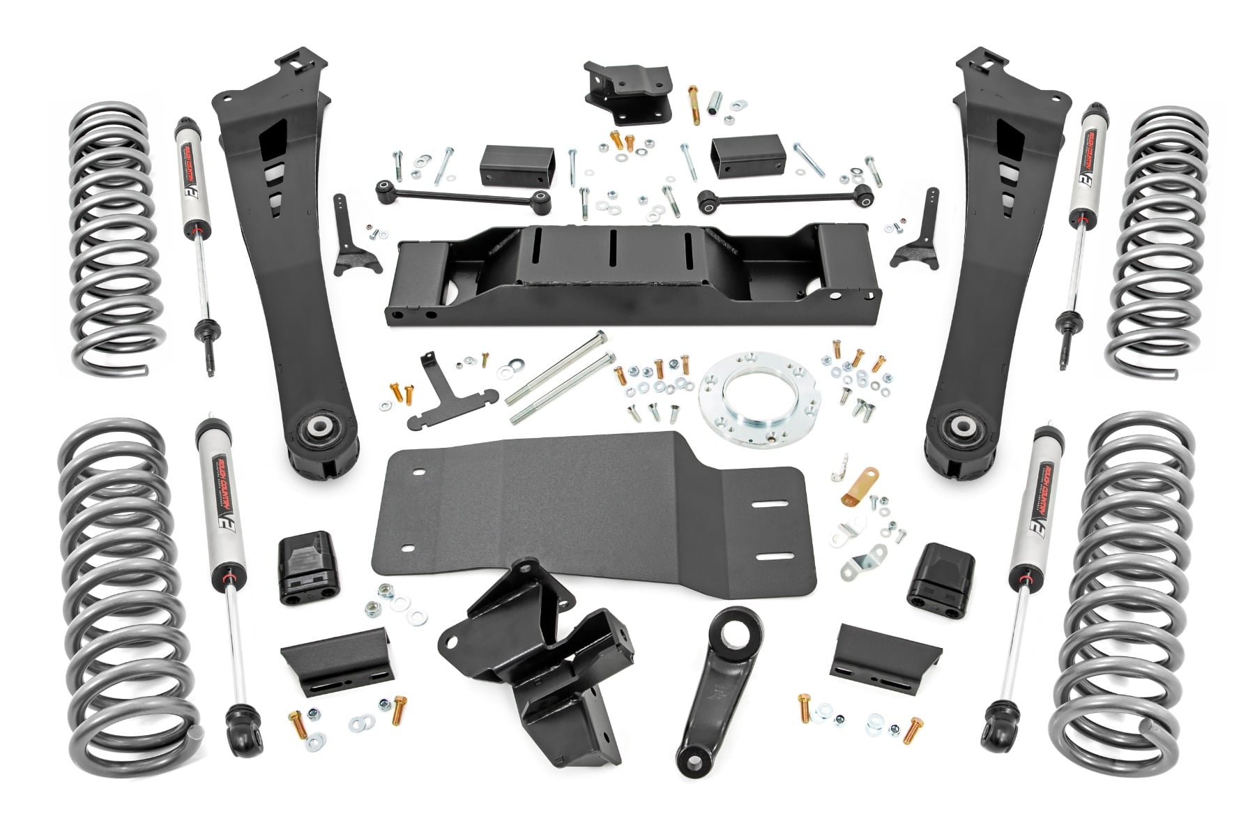 5 Inch Lift Kit | Dual Rate Coils | V2 | Non-AISIN | Ram 2500 4WD (2019-2024) by Rough Country