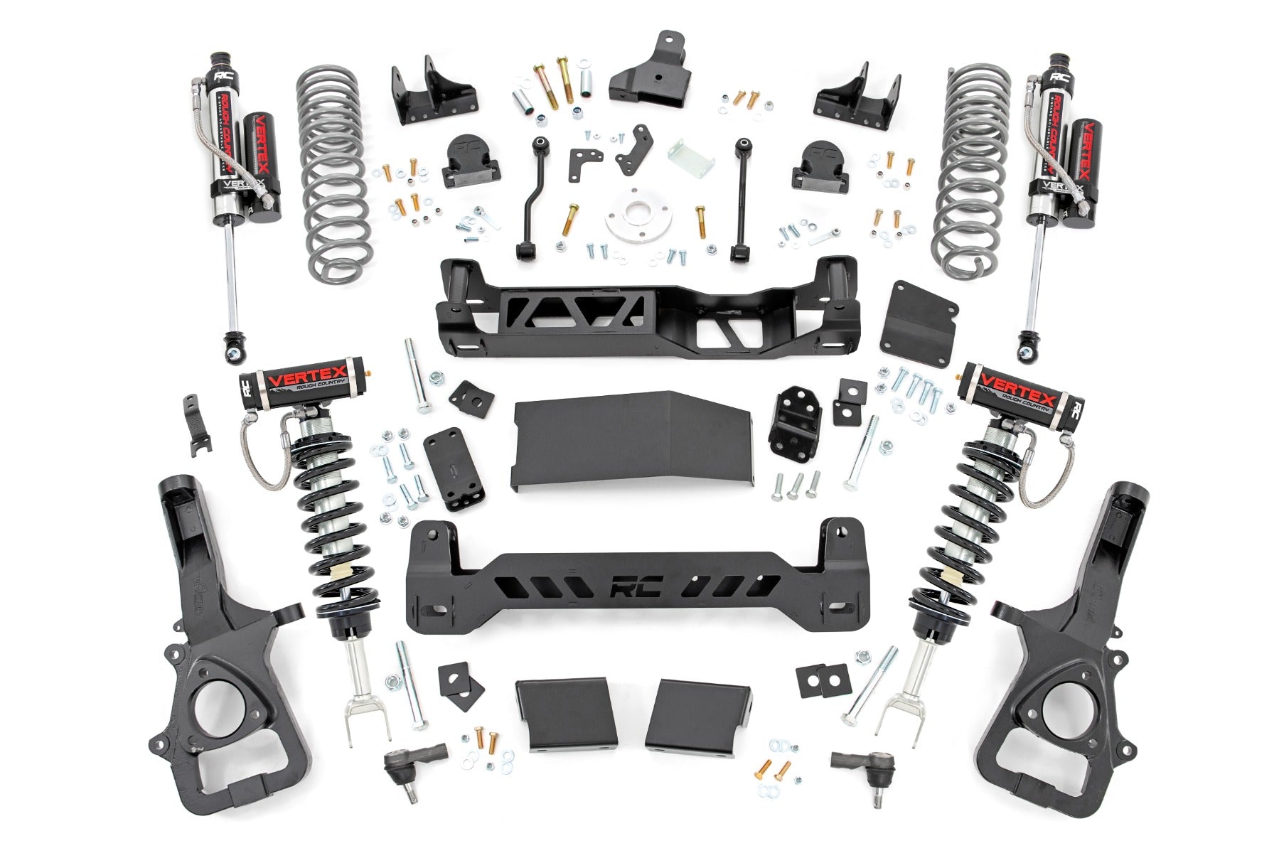 6 Inch Lift Kit | Vertex | Dual Rate Coils | Ram 1500 4WD (2019-2024) by Rough Country