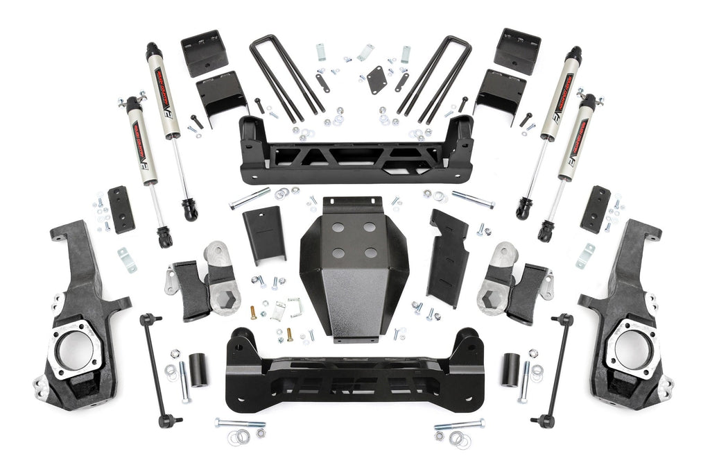 5 Inch Lift Kit | NTD | V2 | w/ Overloads | Chevy/GMC 2500HD/3500HD 2WD/4WD (20-26) by Rough Country