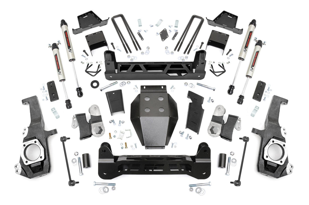 7 Inch Lift Kit | NTD | V2 | w/ Overloads | Chevy/GMC 2500HD/3500HD (20-26) by Rough Country