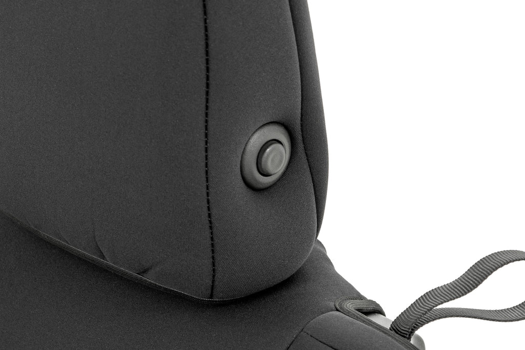 Seat Covers | Front and RR w/ Cup Holder | Jeep Gladiator JT 4WD (2020-2026) by Rough Country