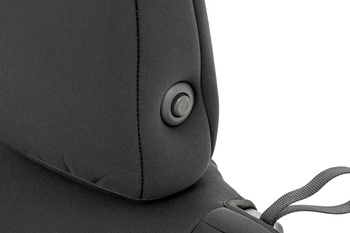 Seat Covers | Front and RR w/ Cup Holder | Jeep Gladiator JT 4WD (2020-2026) by Rough Country