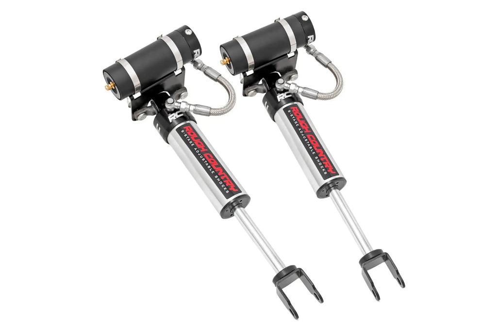 Vertex 2.5 Reservoir Front Shocks | 5-8" | OEM Mount | Chevy/GMC 2500HD (11-26) by Rough Country