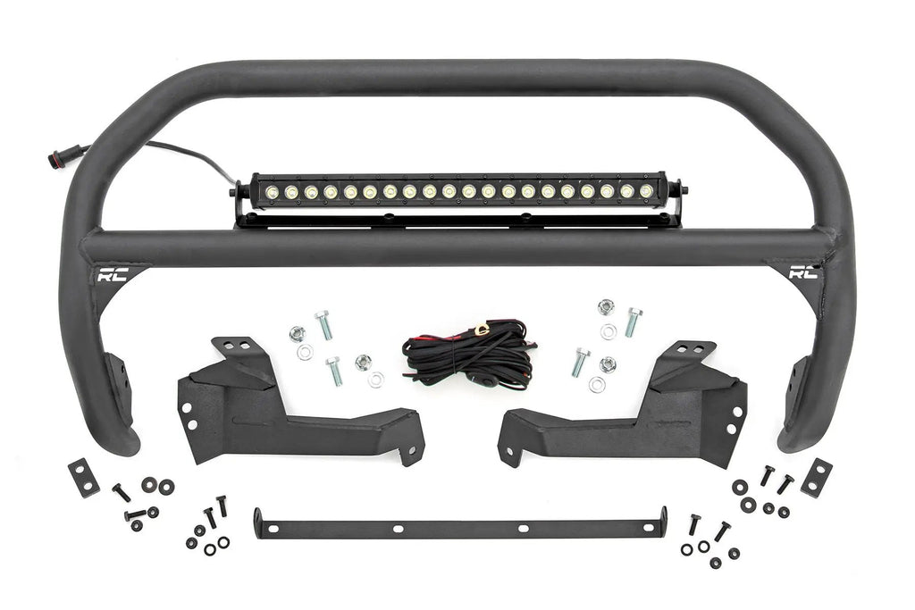Nudge Bar | 20 Inch Black Single Row LED | Ford Bronco Sport 4WD (2021-2024) by Rough Country