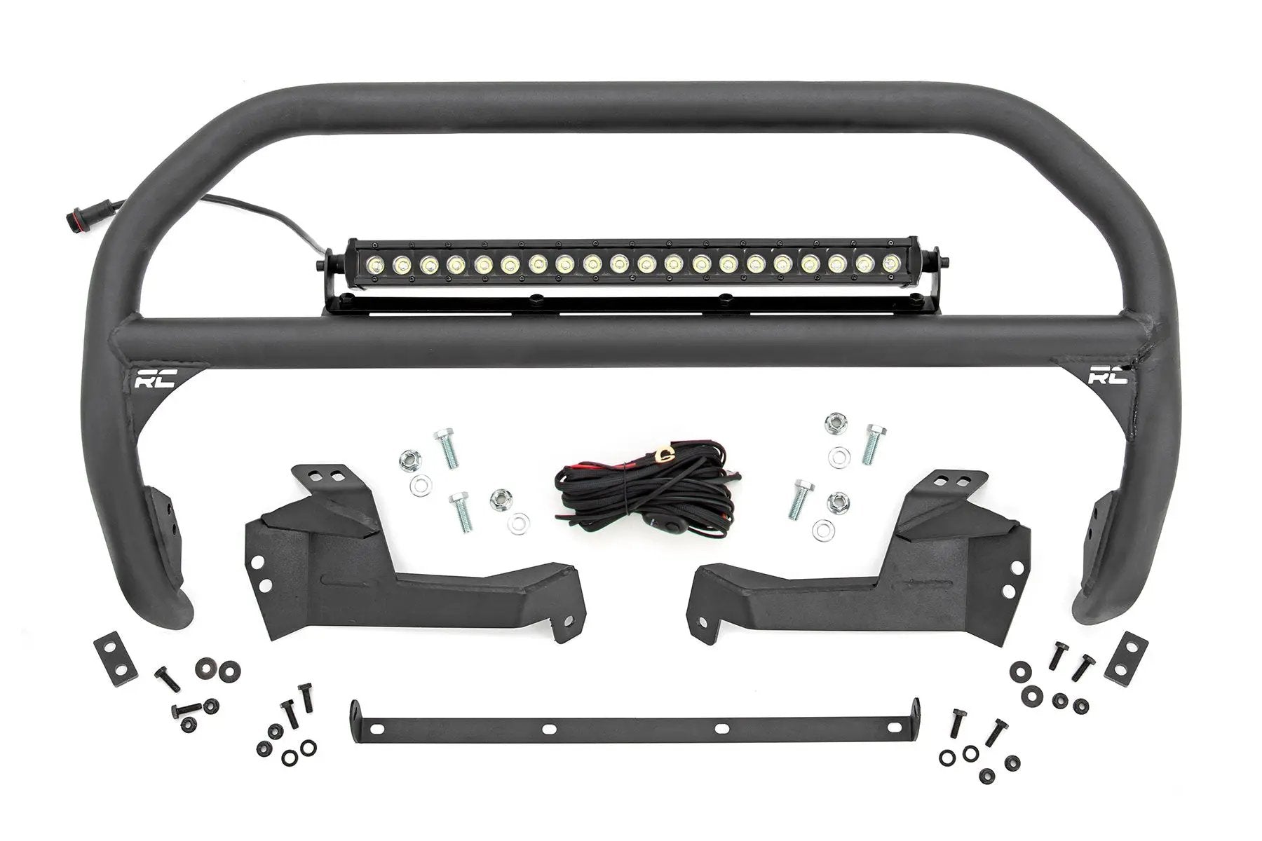 Nudge Bar | 20 Inch Black Single Row LED | Ford Bronco Sport 4WD (2021-2024) by Rough Country