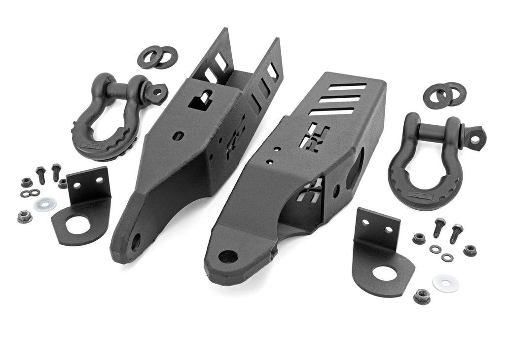 Tow Hook Brackets | D-Ring Combo | Ford Bronco 4WD (2021-2026) by Rough Country