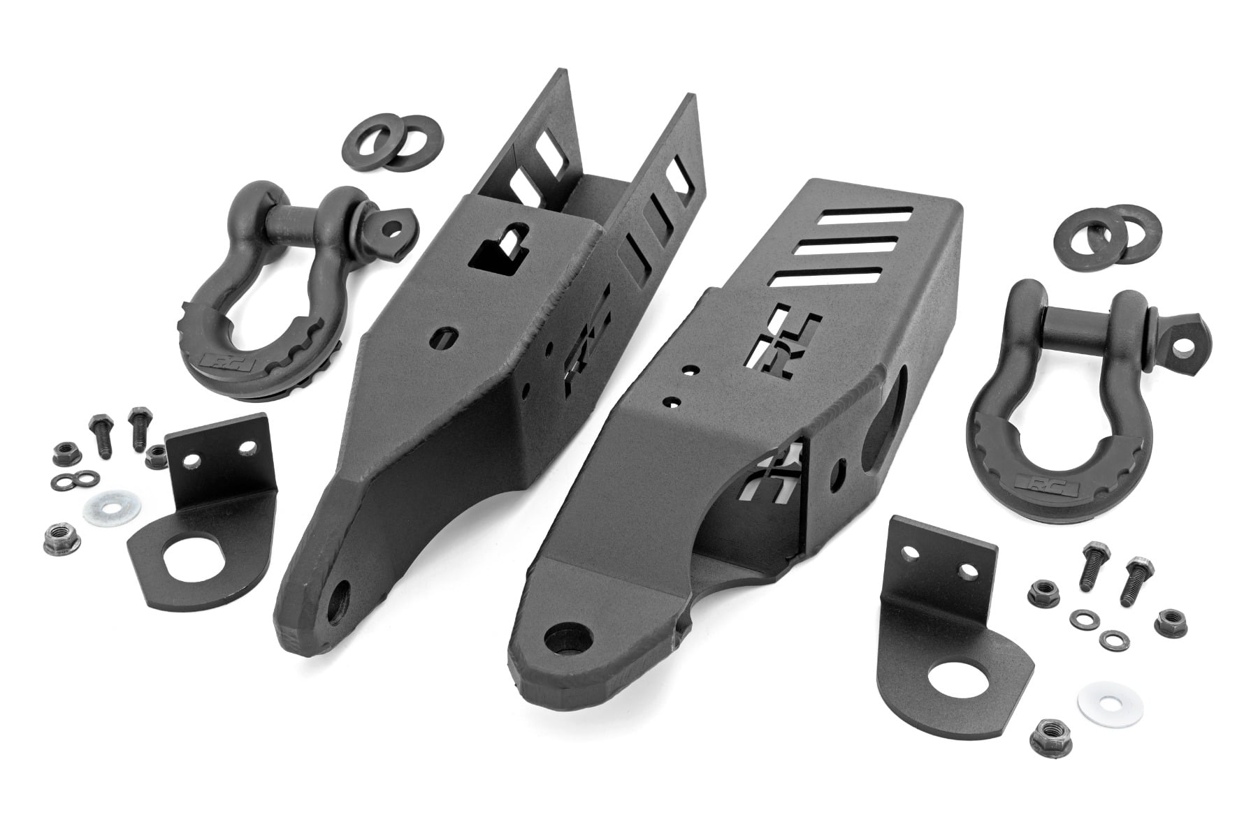 Tow Hook Brackets | D-Ring Combo | Ford Bronco 4WD (2021-2026) by Rough Country