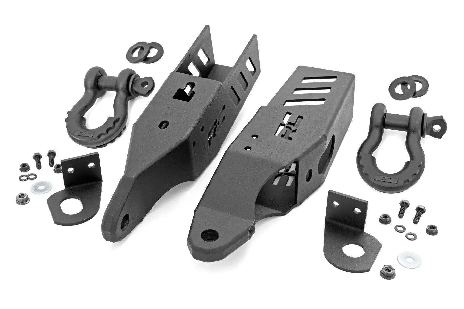 Tow Hook Brackets | D-Ring Combo | Ford Bronco 4WD (2021-2026) by Rough Country