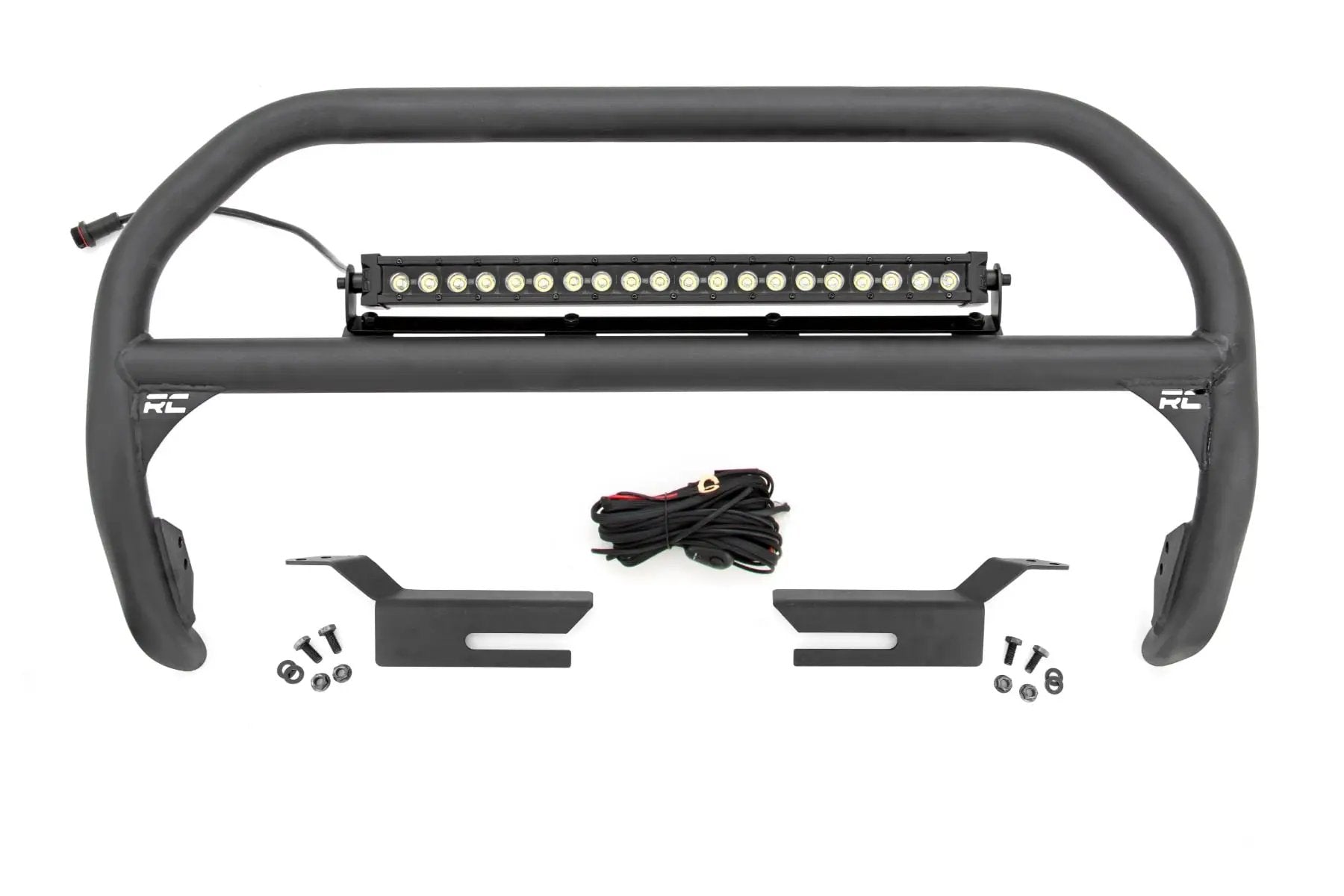 Nudge Bar | 20 Inch BLK DRL Single Row LED | Ford Bronco 4WD (2021-2026)