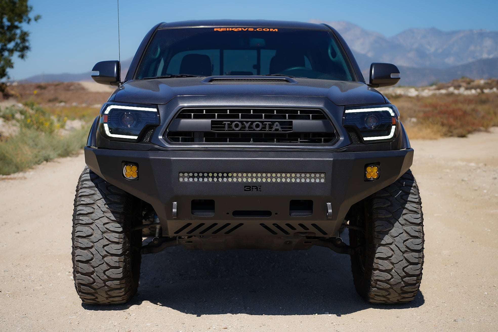 2005-2015 Toyota Tacoma Pro Series Front Winch Bumper by Body Armor 4x4