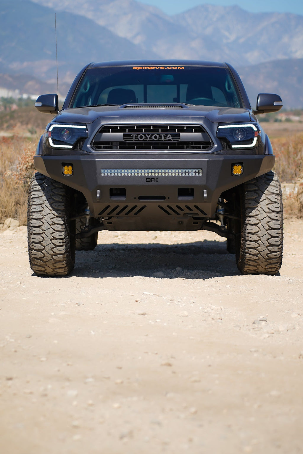 2005-2015 Toyota Tacoma Pro Series Front Winch Bumper by Body Armor 4x4