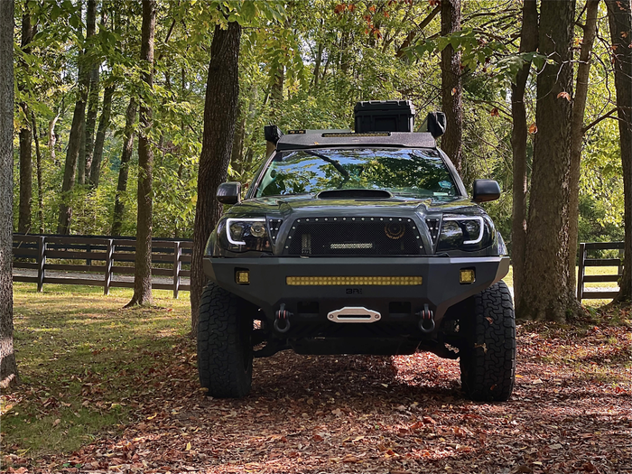 2005-2015 Toyota Tacoma Pro Series Front Winch Bumper by Body Armor 4x4