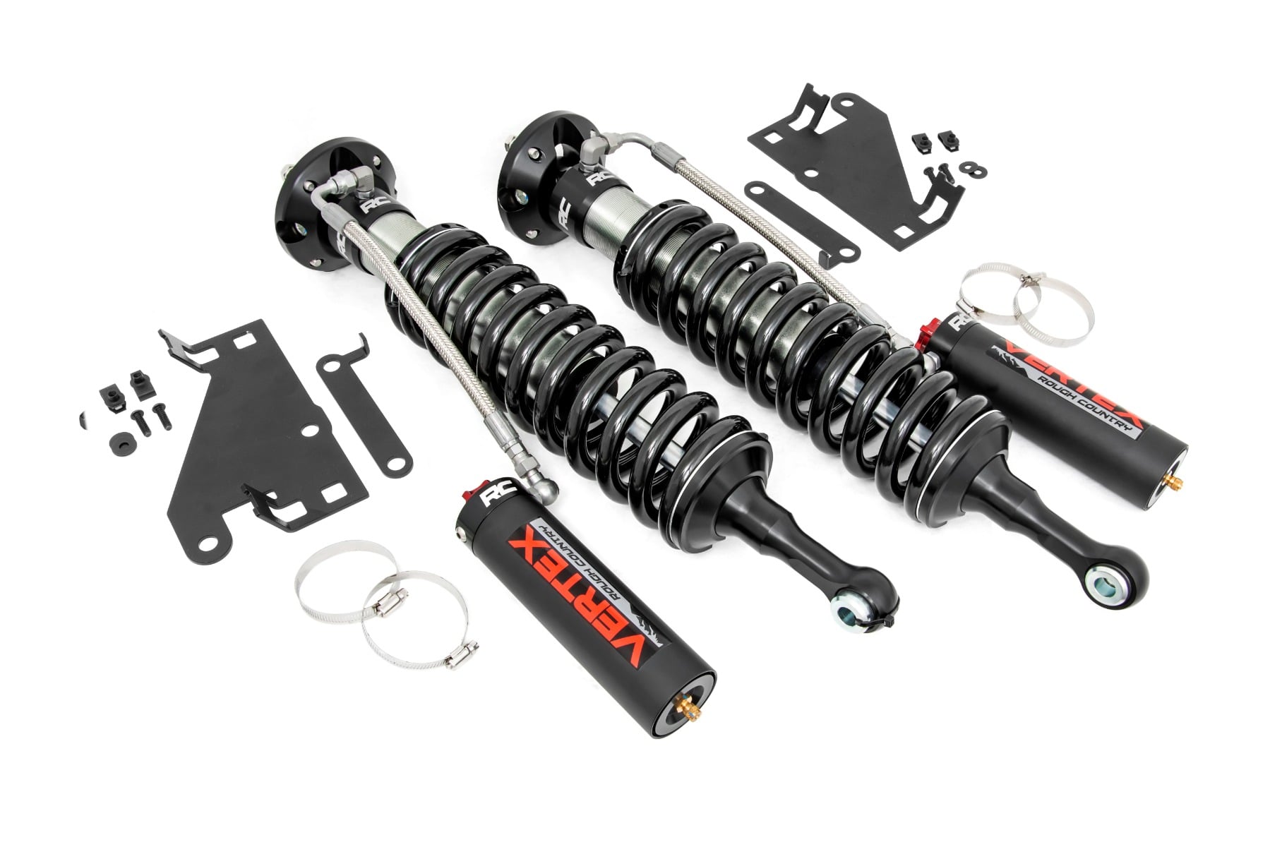 Vertex 2.5 Reservoir Coilovers | Front | 3.5 Inch | Toyota Tundra 4WD (22-26) by Rough Country