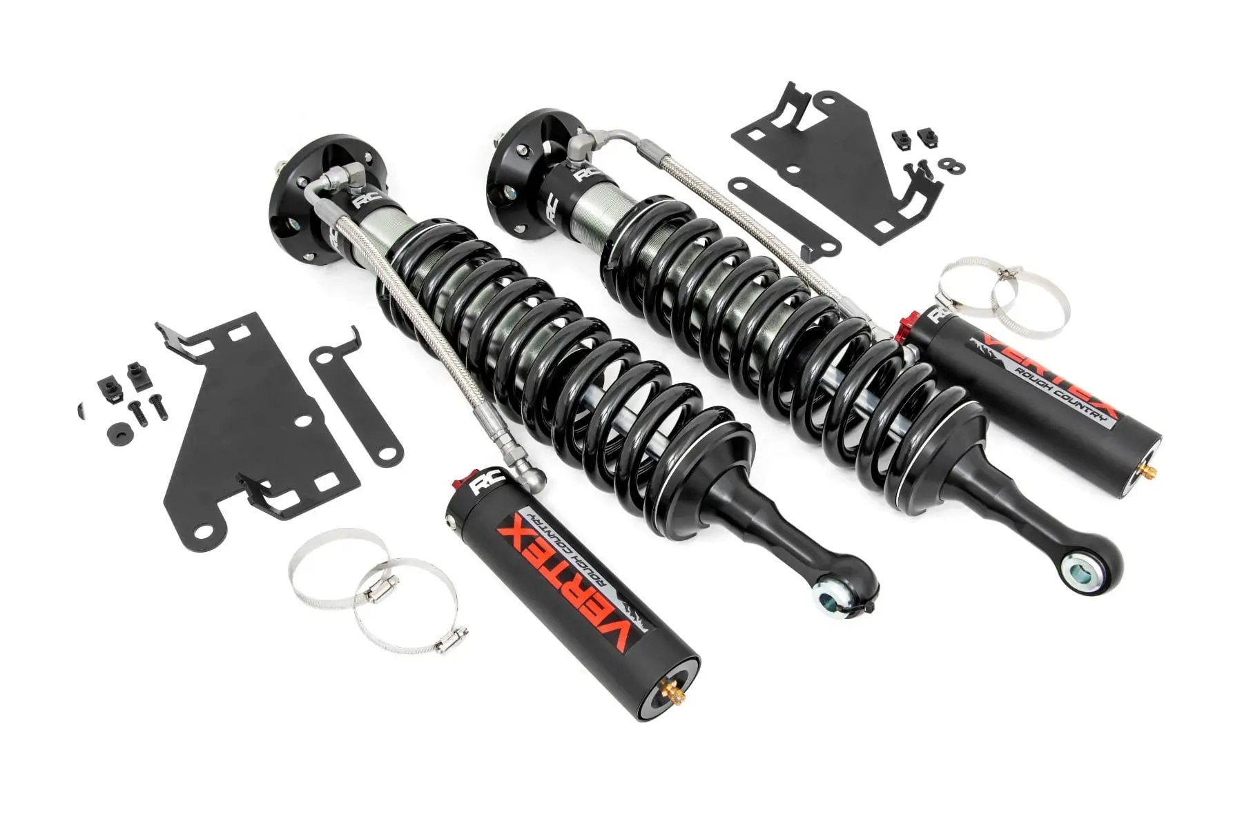 Vertex 2.5 Reservoir Coilovers | Front | 3.5 Inch | Toyota Tundra 4WD (22-26) by Rough Country