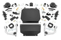 3.5 Inch Lift Kit | OE Air Ride | Toyota Tundra 4WD (2022-2026) by Rough Country