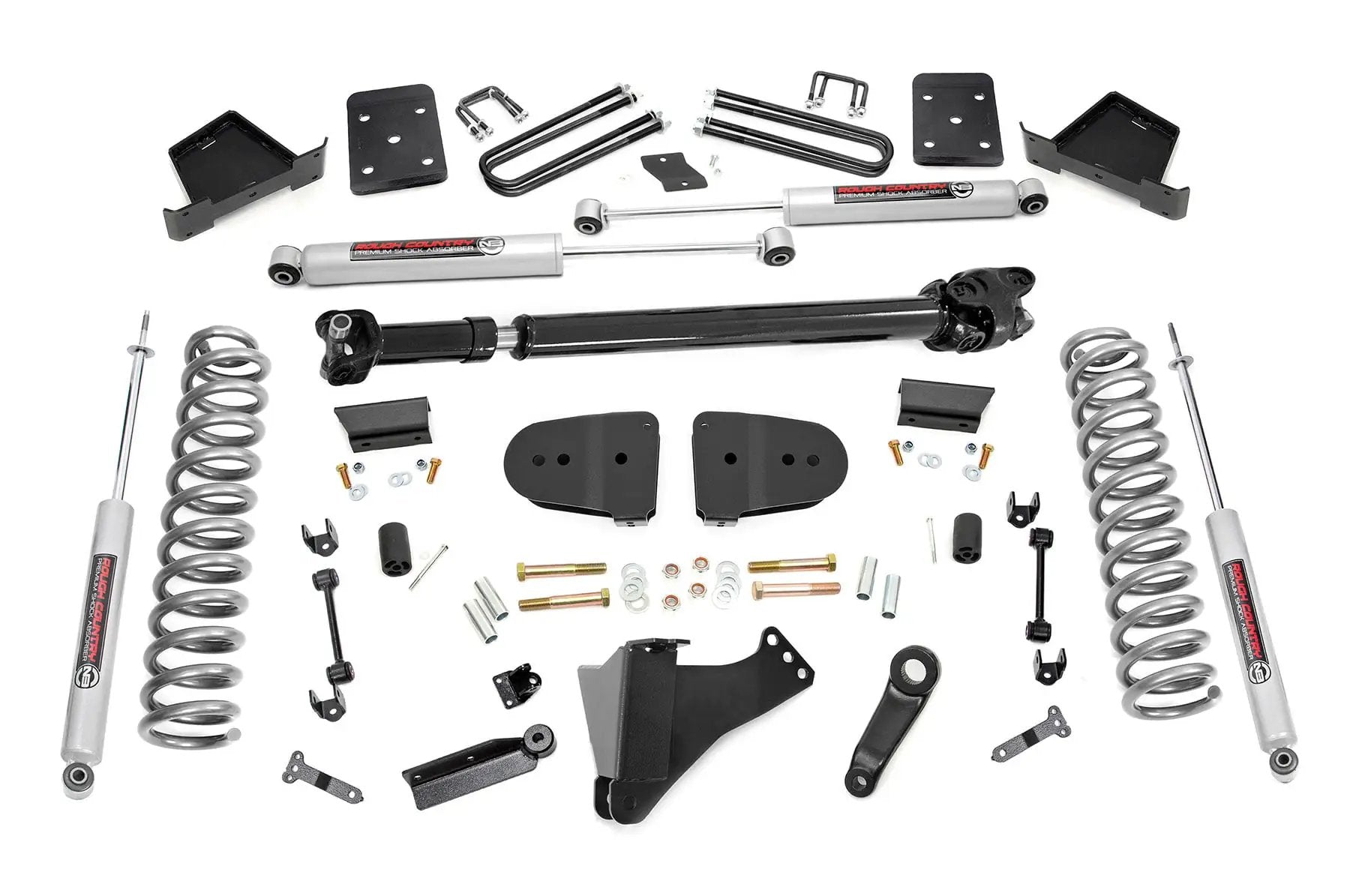 6 Inch Lift Kit | OVLDS | D/S | Ford F-250/F-350 Super Duty 4WD (2023-2026) by Rough Country