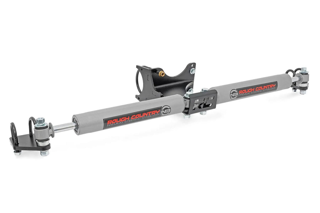 N3 Steering Stabilizer | Dual | 2-8 Inch Lift | Ford F-250/F-350 Super Duty (05-24) by Rough Country