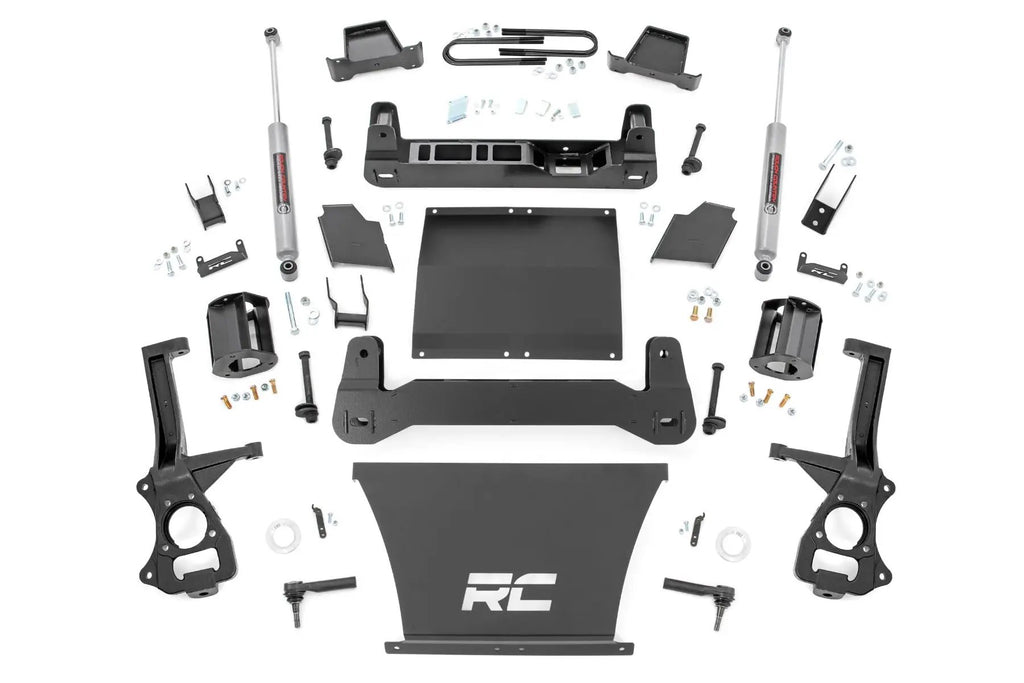 4 Inch Lift Kit | AT4/Trailboss | Chevy/GMC 1500 (25-26) by Rough Country