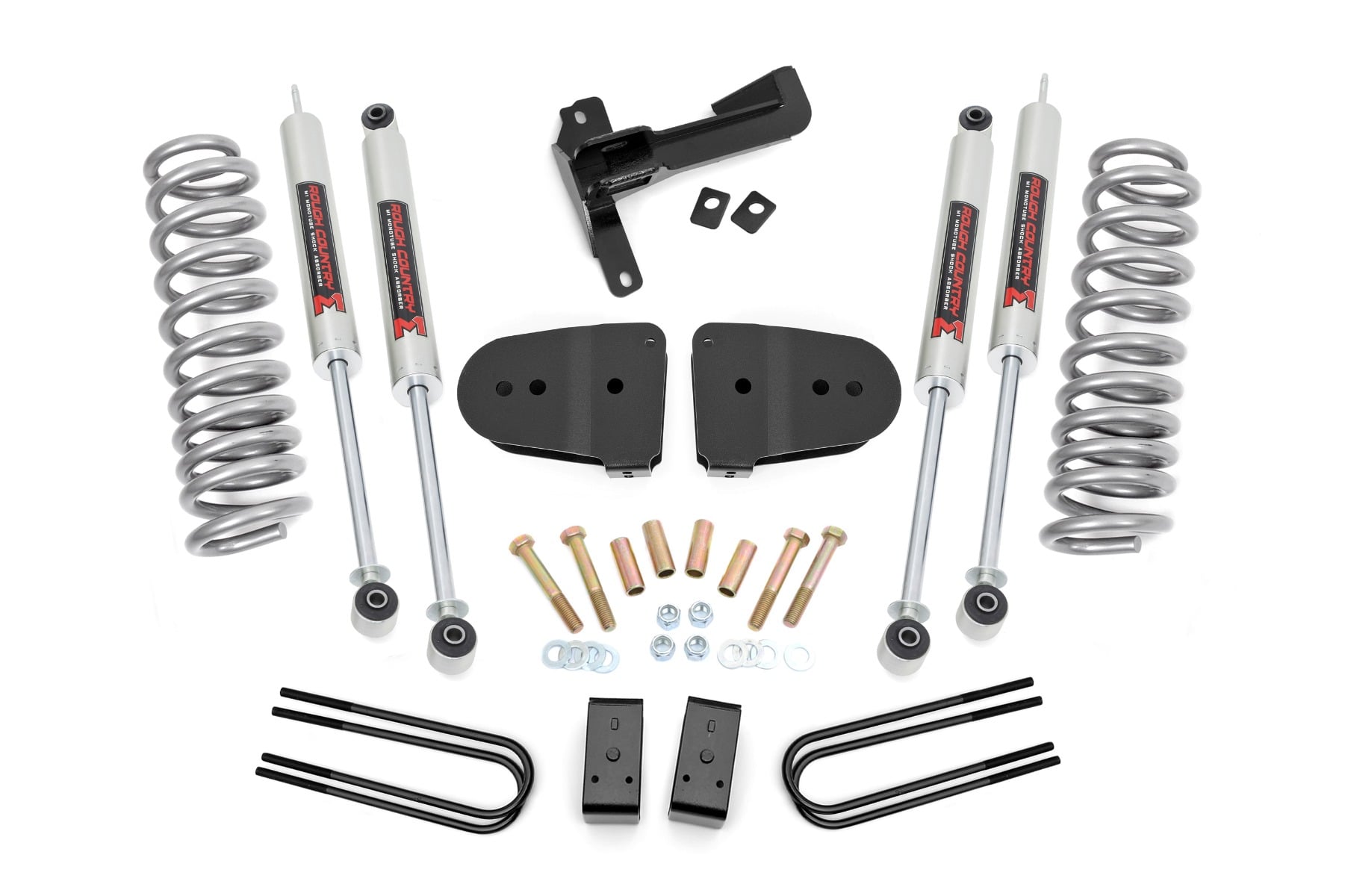 3 Inch Lift Kit | M1 | Front Diesel Coils | Ford F-250 Super Duty 4WD (23-26) by Rough Country