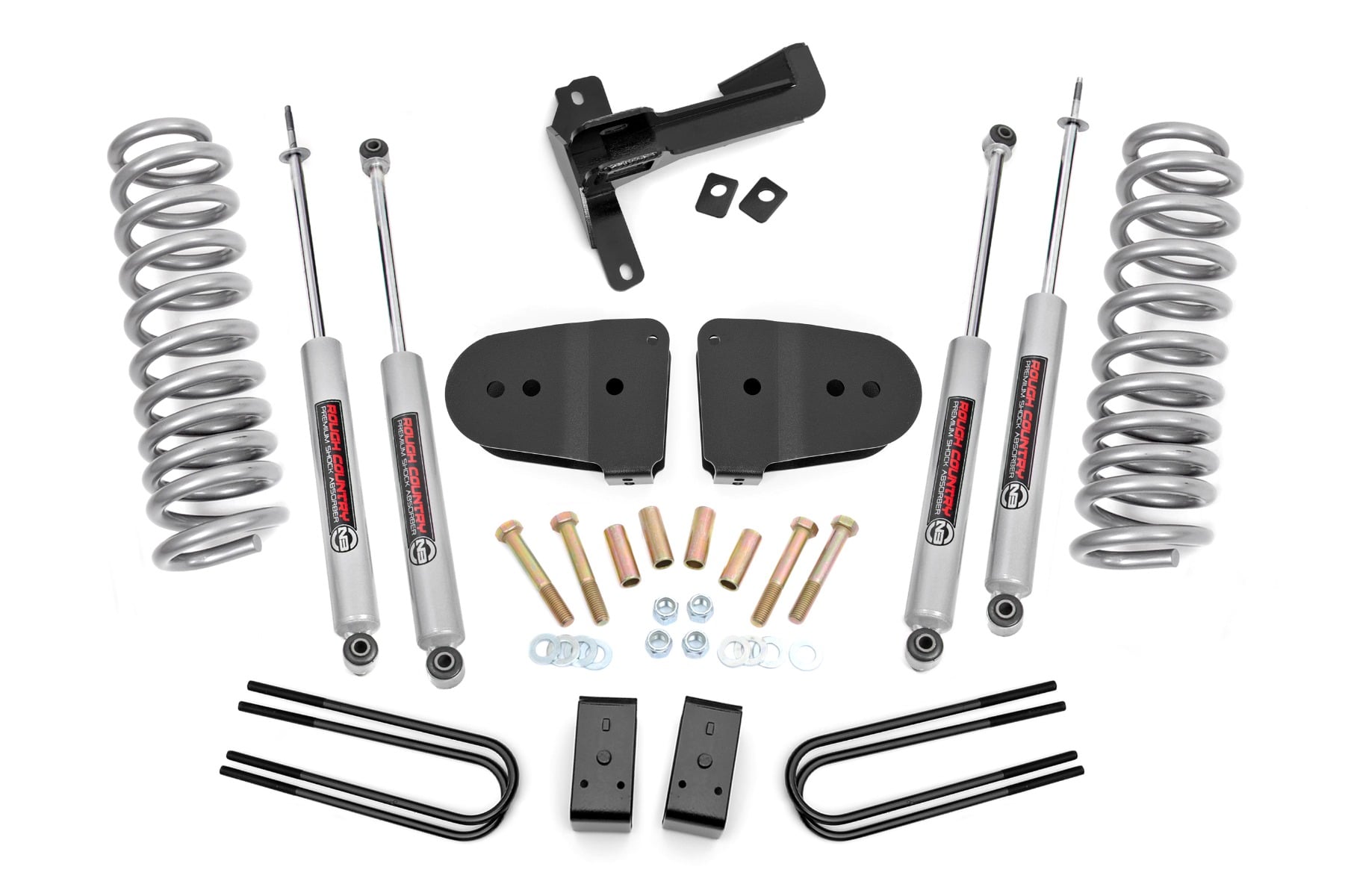 3 Inch Lift Kit | N3 | Front Diesel Coils | Ford F-250 Super Duty 4WD (23-26) by Rough Country