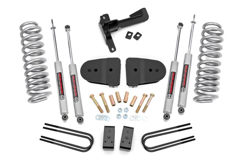 3 Inch Lift Kit | N3 | Front Diesel Coils | Ford F-250 Super Duty 4WD (23-26) by Rough Country