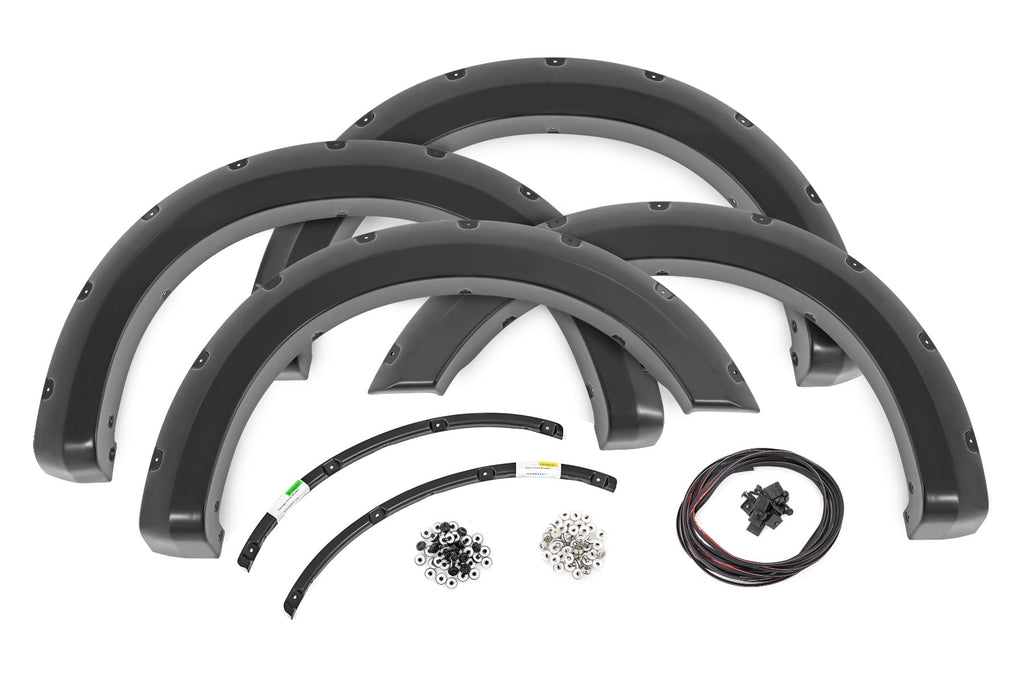 Pocket Fender Flares | Ford F-250/F-350 Super Duty 2WD/4WD (2023-2026) by Rough Country