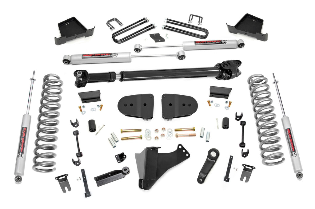 6 Inch Lift Kit | Gas | No OVLD | Ford F-250/F-350 Super Duty 4WD (2023-2026) by Rough Country