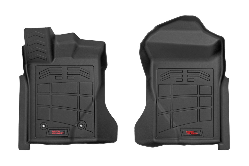 Sure-Fit Floor Mats | Front | Crew | Ford Ranger 2WD/4WD (2024-2026) by Rough Country