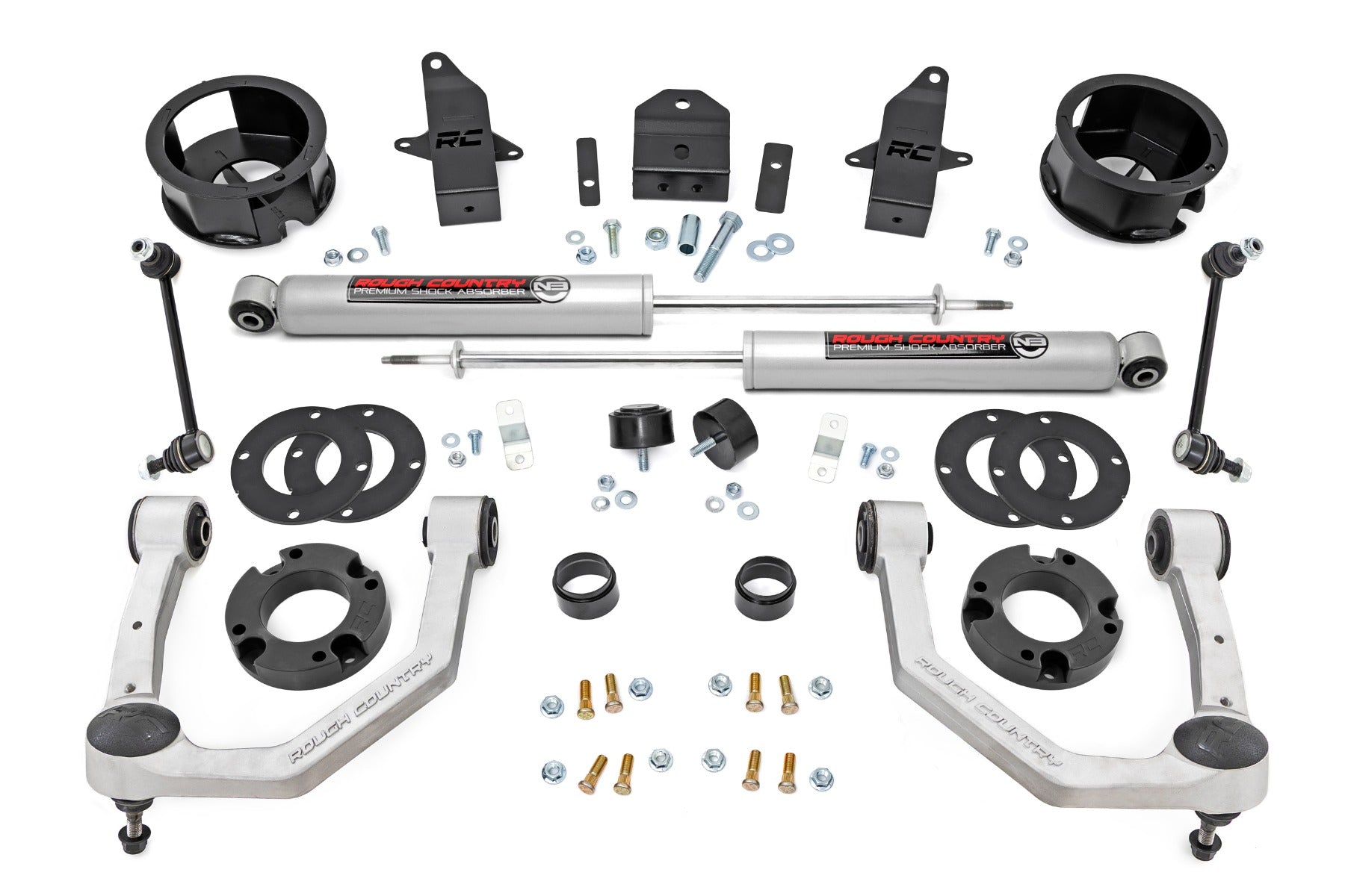 3.5 Inch Lift Kit | N3 | Toyota Land Cruiser 4WD (2024-2026) by Rough Country