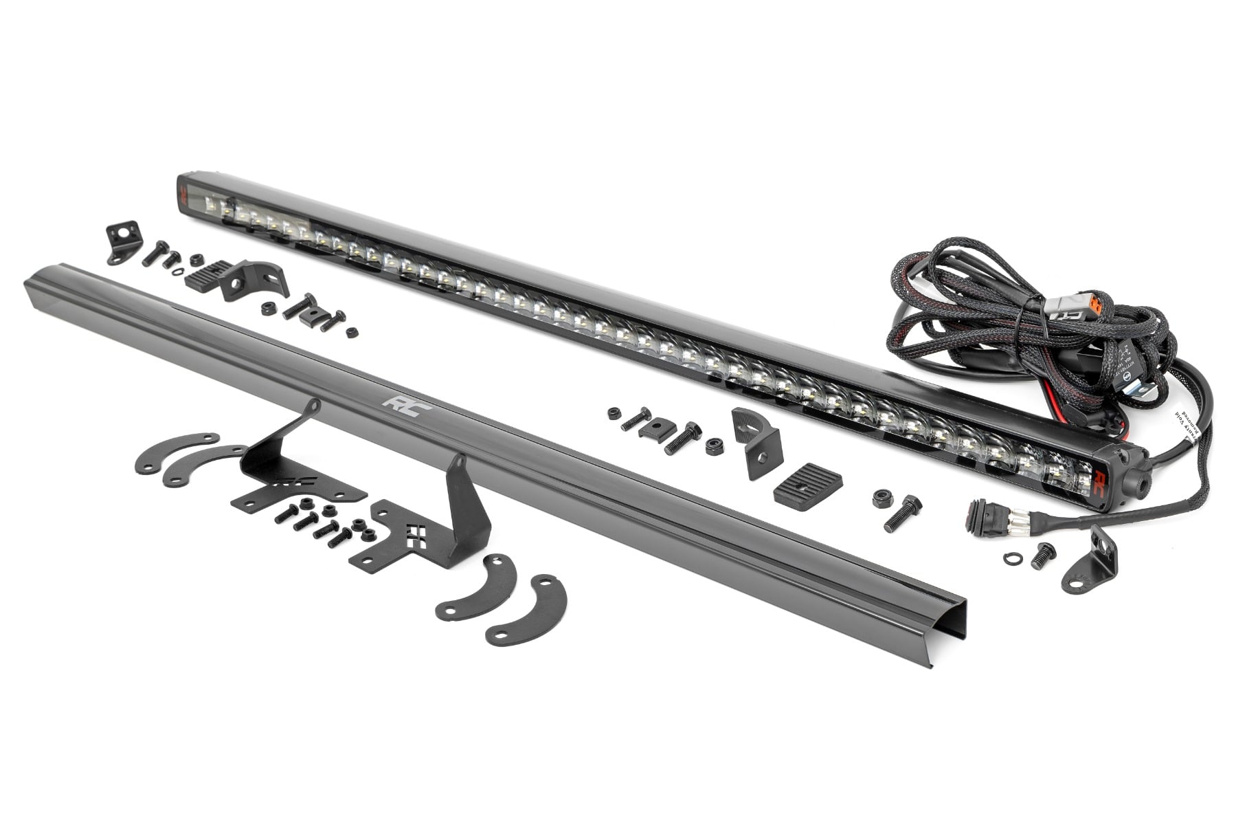 LED Light Kit | Front Mount | 40" Spectrum Single Row | Polaris RZR XP 4 1000 (2024) by Rough Country